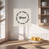 Custom Names Blessed Canvas Banner