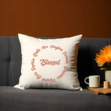 Custom Names Blessed Pillow