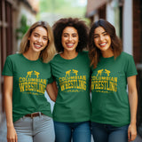 Custom Wrestling Mom Basic Unisex T-Shirt