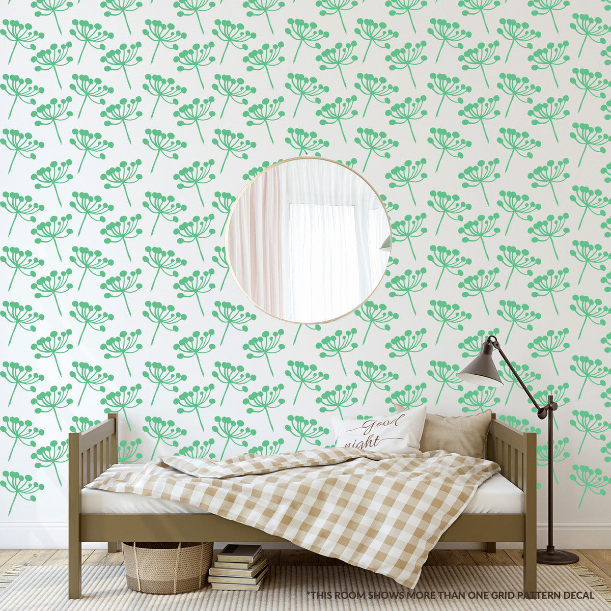 Dandelion Pattern Wall Decal