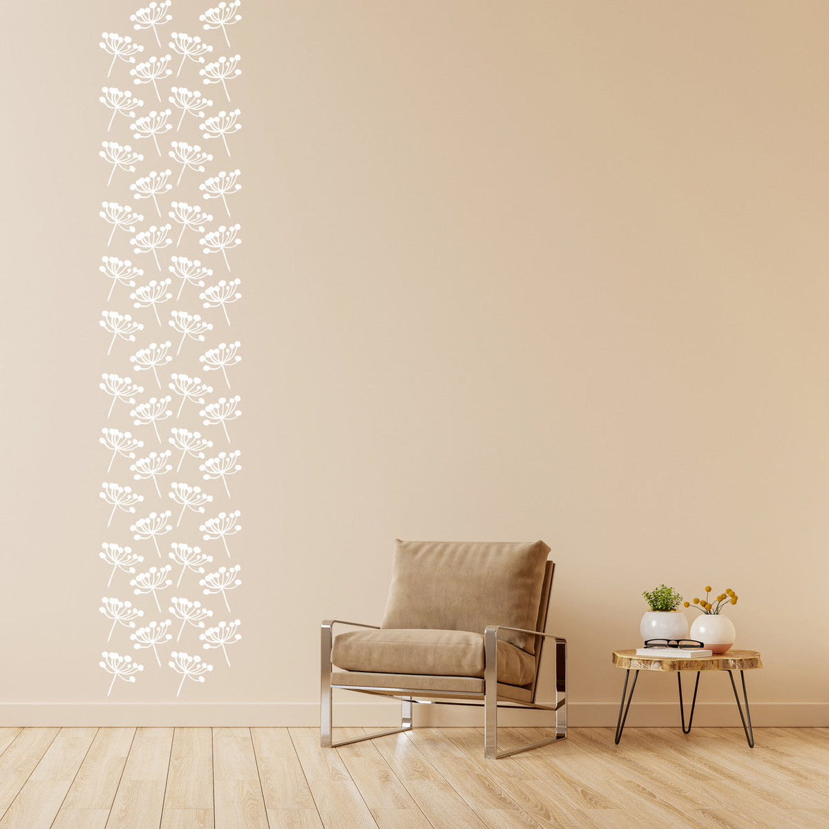 Dandelion Pattern Wall Decal
