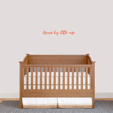 Dream Big Little One Wall Decal 24" wide x 4" tall Sample Image