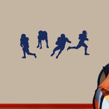 Football Players Wall Decals Medium Sample Image