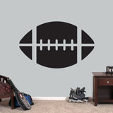Football Wall Decals 48" wide x 30" tall Sample Image