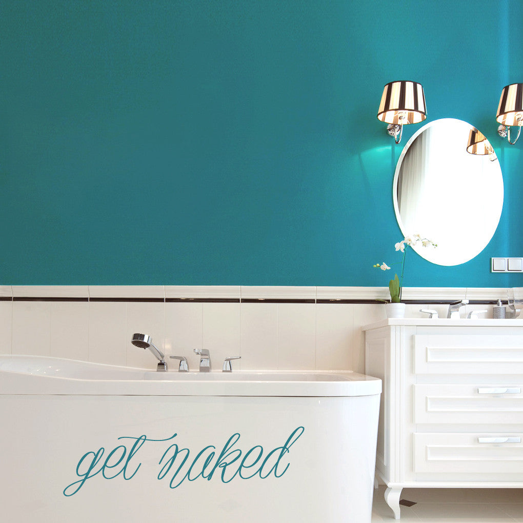 Get Naked Wall Decals and Stickers
