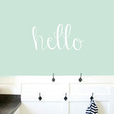 Hello Wall Decal