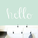 Hello Wall Decal