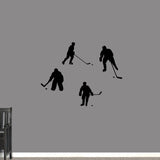 Hockey Wall Decals Small Sample Image