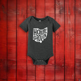 Homegrown Ohio Dark Grey Heather Infant Bodysuit