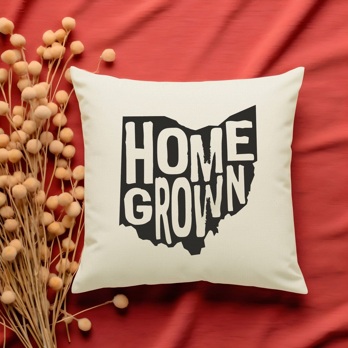 Homegrown Ohio Pillow