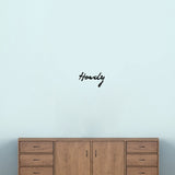 Howdy Wall Decal 12" wide x 7" tall Sample Image