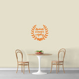 Kindness Changes Everything Wall Decal 24" wide x 22" tall Sample Image