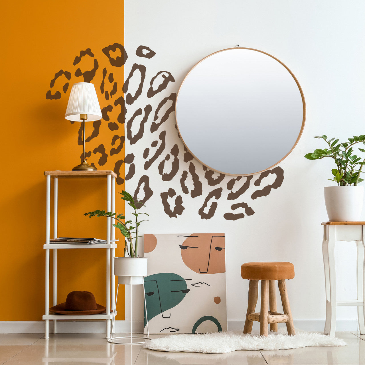 Leopard Print Wall Decal