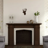 Mounted Buck Head Wall Decals 7" wide x 12" tall Sample Image