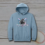 NWO Rampage Youth Unisex Gildan® Softstyle® Midweight Pullover Hooded Sweatshirt - Stone Blue