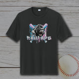 NWO Rampage Youth Unisex Sport-Tek® PosiCharge® Competitor™ Tee - Black