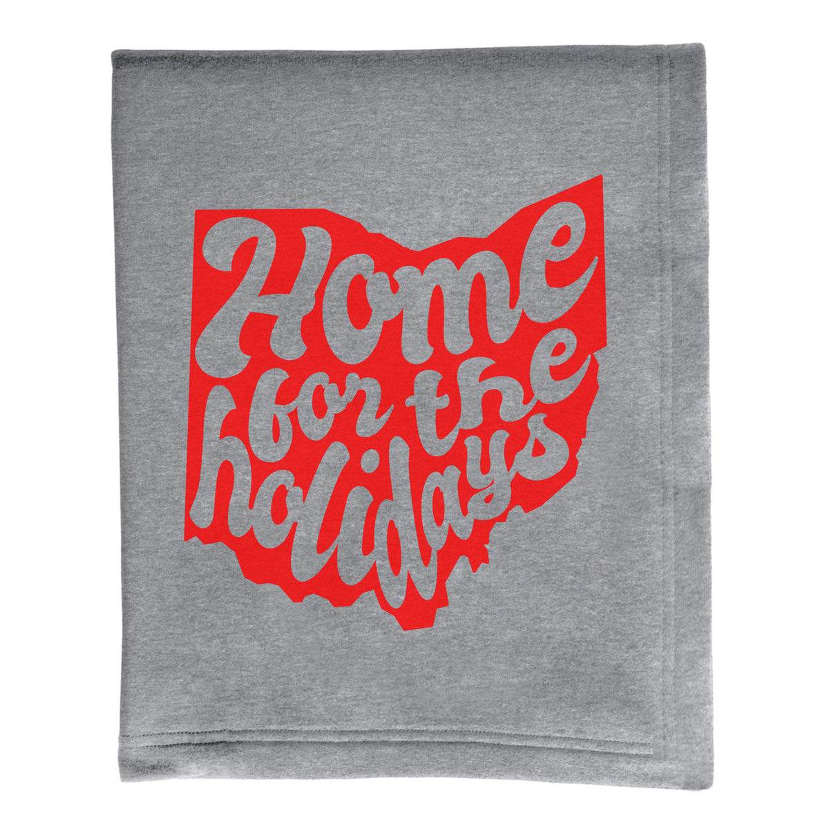 Ohio Home For The Holidays Blanket