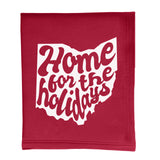 Ohio Home For The Holidays Blanket