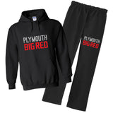 Plymouth Big Red Adult Unisex Sweats Set