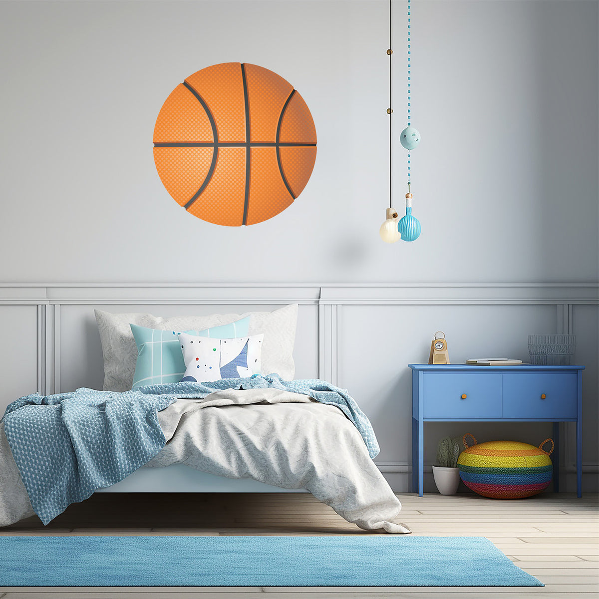 Basketball Printed Wall Decal
