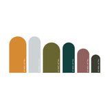 Printed Arch Wall Decal- Peel - Stick - Remove - Replace