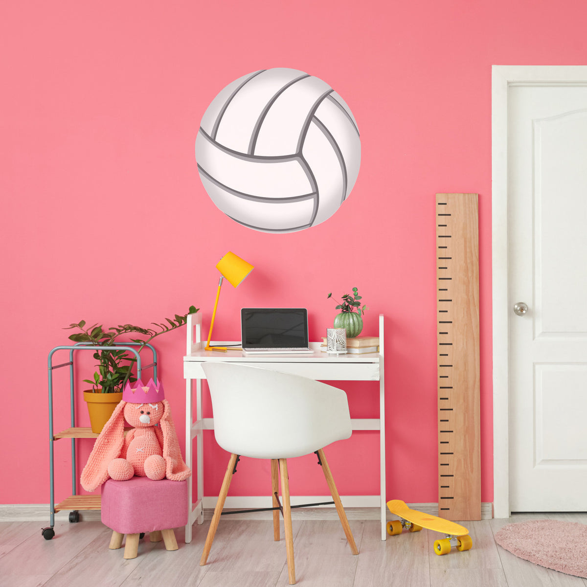 Volleyball Printed Wall Decal
