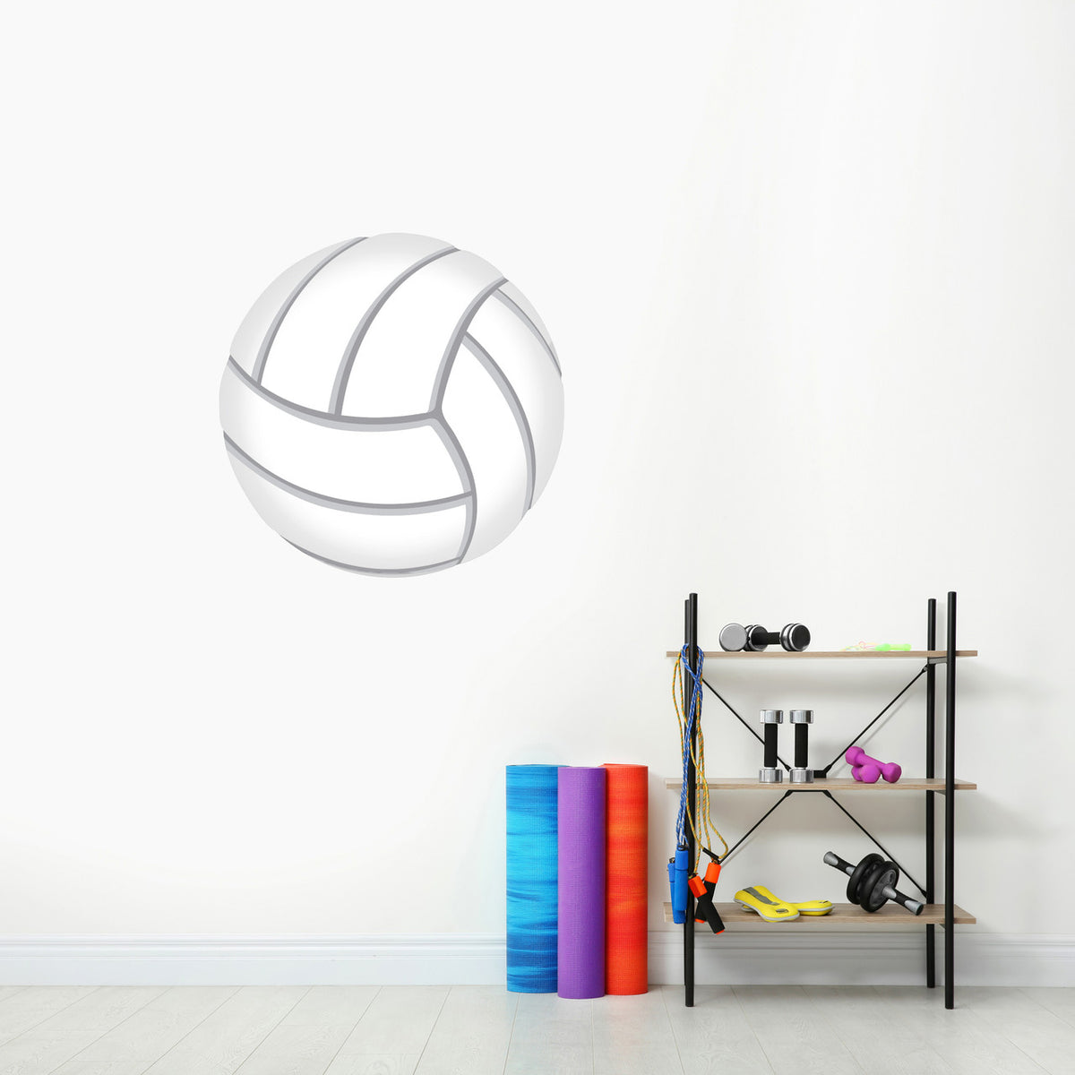 Volleyball Printed Wall Decal