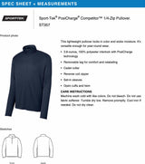 GSP Navy Unisex 1/4-Zip Pullover