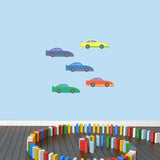 Race Cars Printed Wall Decals Small Sample Image