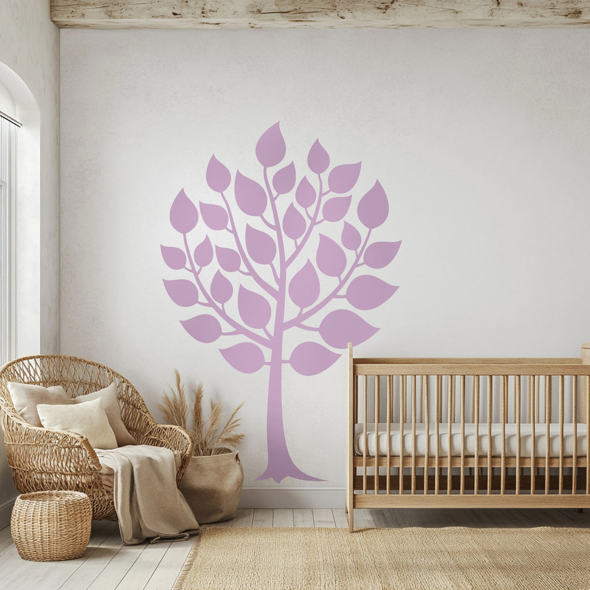 Round Tree Wall Decal