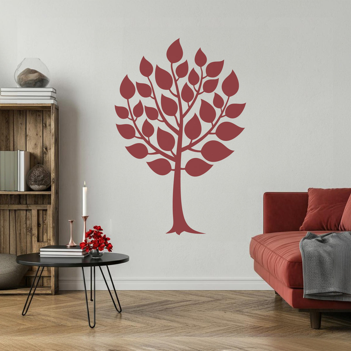 Round Tree Wall Decal