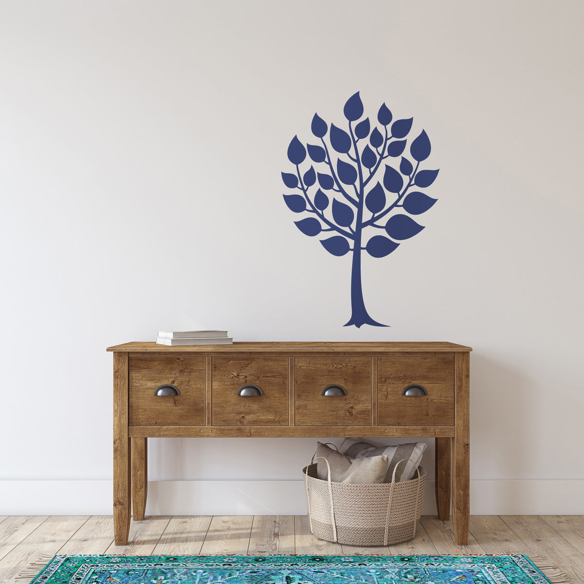 Round Tree Wall Decal