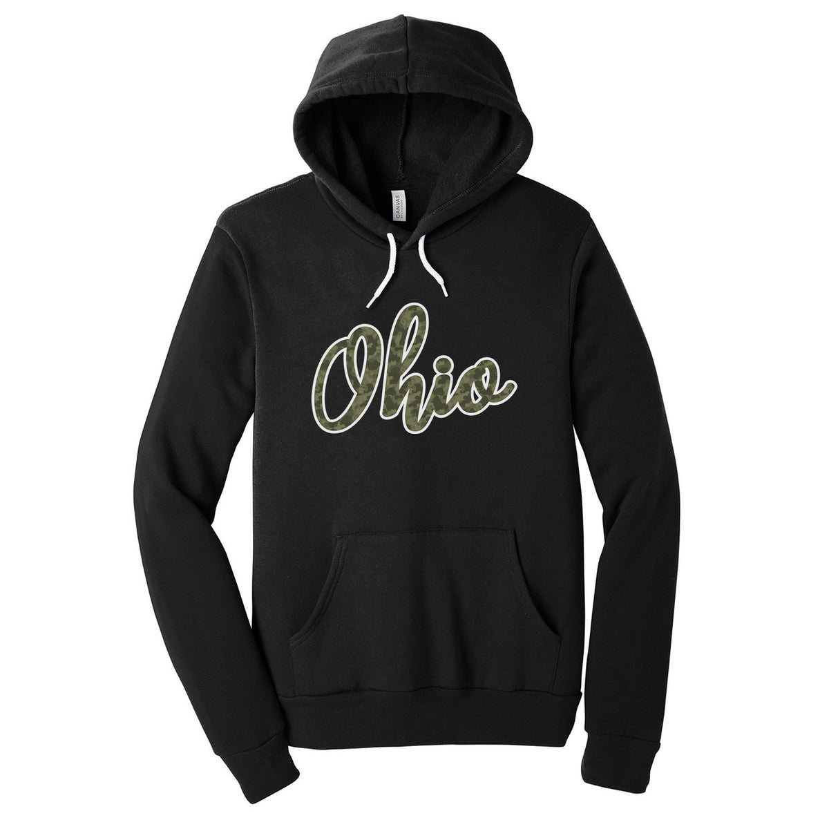 Script Ohio Camo Unisex Sponge Fleece Hoodie