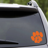 Seneca East Paw Print Vehicle Decal 4" wide x 4" tall Sample Image