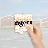 Seneca East Stacked Tigers Decal