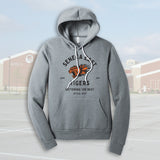 Seneca East Tigers Motto Athletic Heather Adult Unisex Sponge Fleece Hoodie