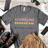 Shoreline Pride Sandusky - Deep Heather Basic Unisex Adult T-Shirt