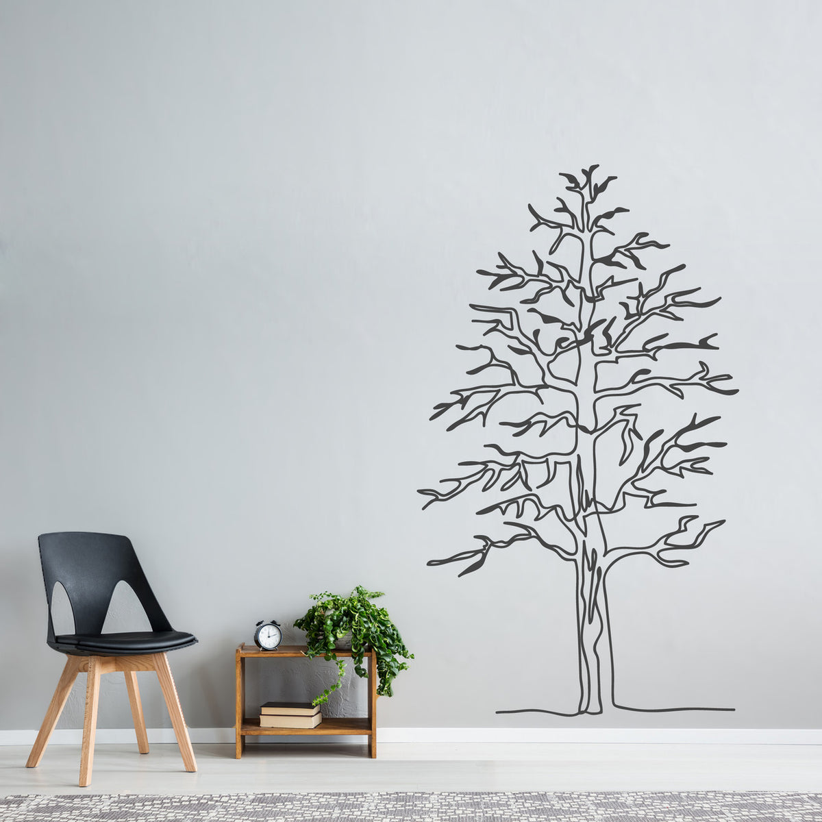 Sketch Tree Wall Decal
