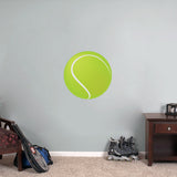 Tennis Ball Printed Wall Decals 18" wide x 18" tall Sample Image