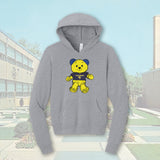 Tiffin Columbian Teddy Tornado Athletic Heather Youth Unisex Hooded Sweatshirt