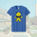 Tiffin Columbian Teddy Tornado Heather True Royal Youth Unisex T-Shirt