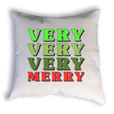 Very Very Very Merry Pillow
