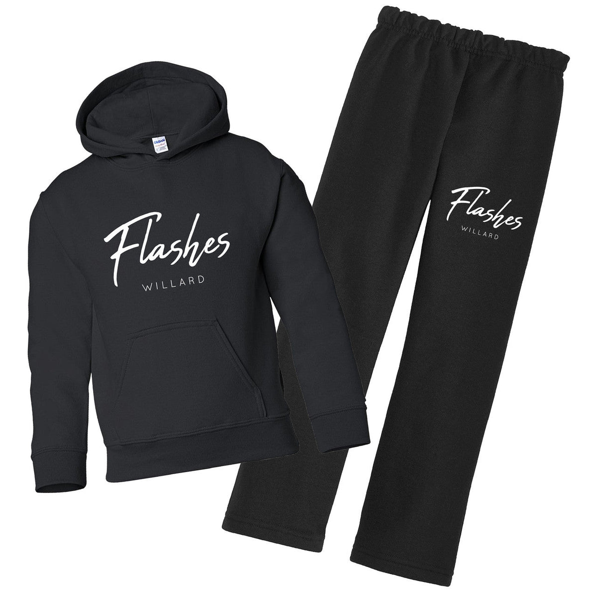Willard Flashes Youth Unisex Sweats Set