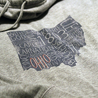 Ohio Fact Cowl Neck Hoodie