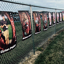 Vinyl Banners at Seneca East by Sweetums Signatures